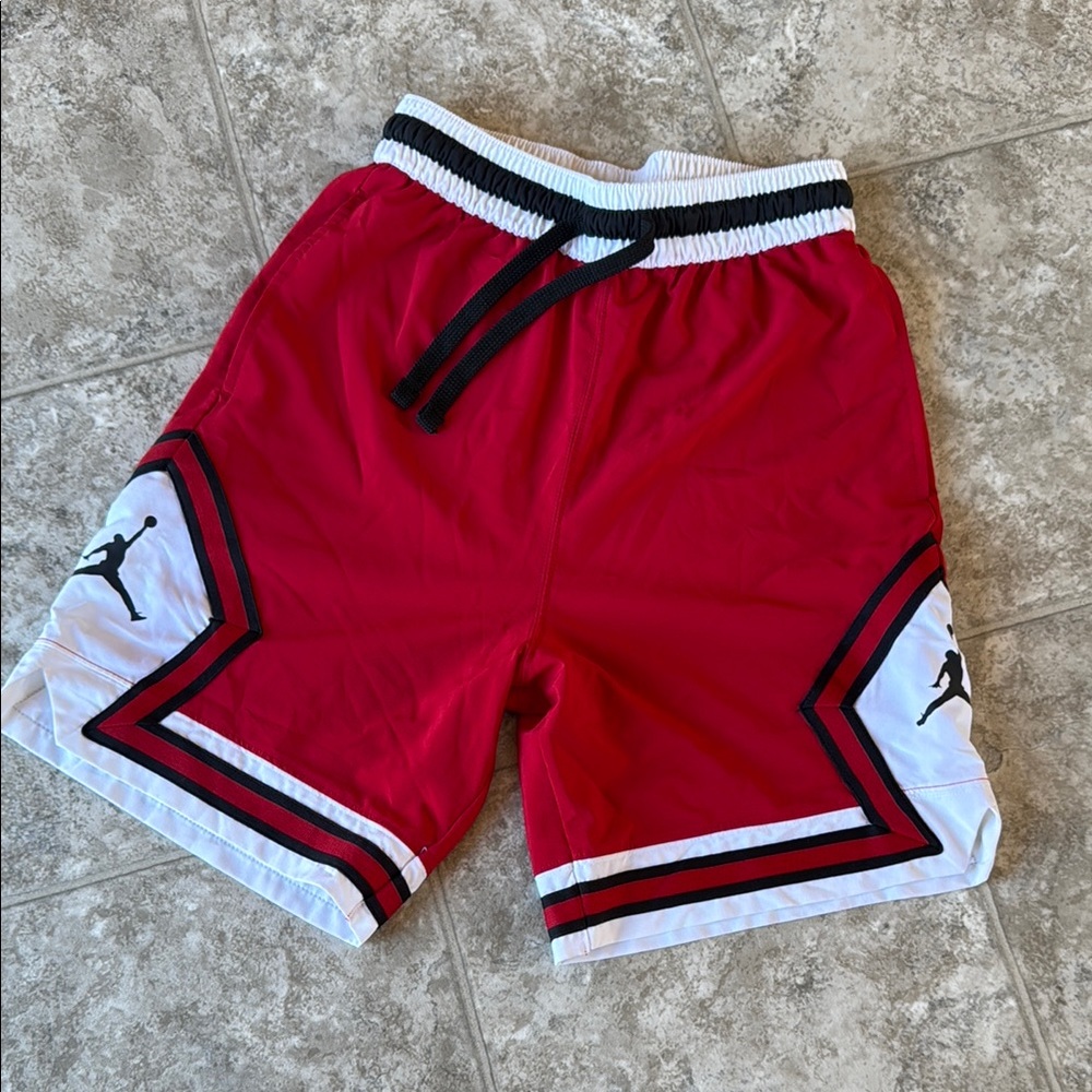 Jordan Red Athletic Shorts
